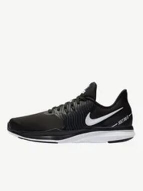 Nike Black and White Low-Profile Running Shoe